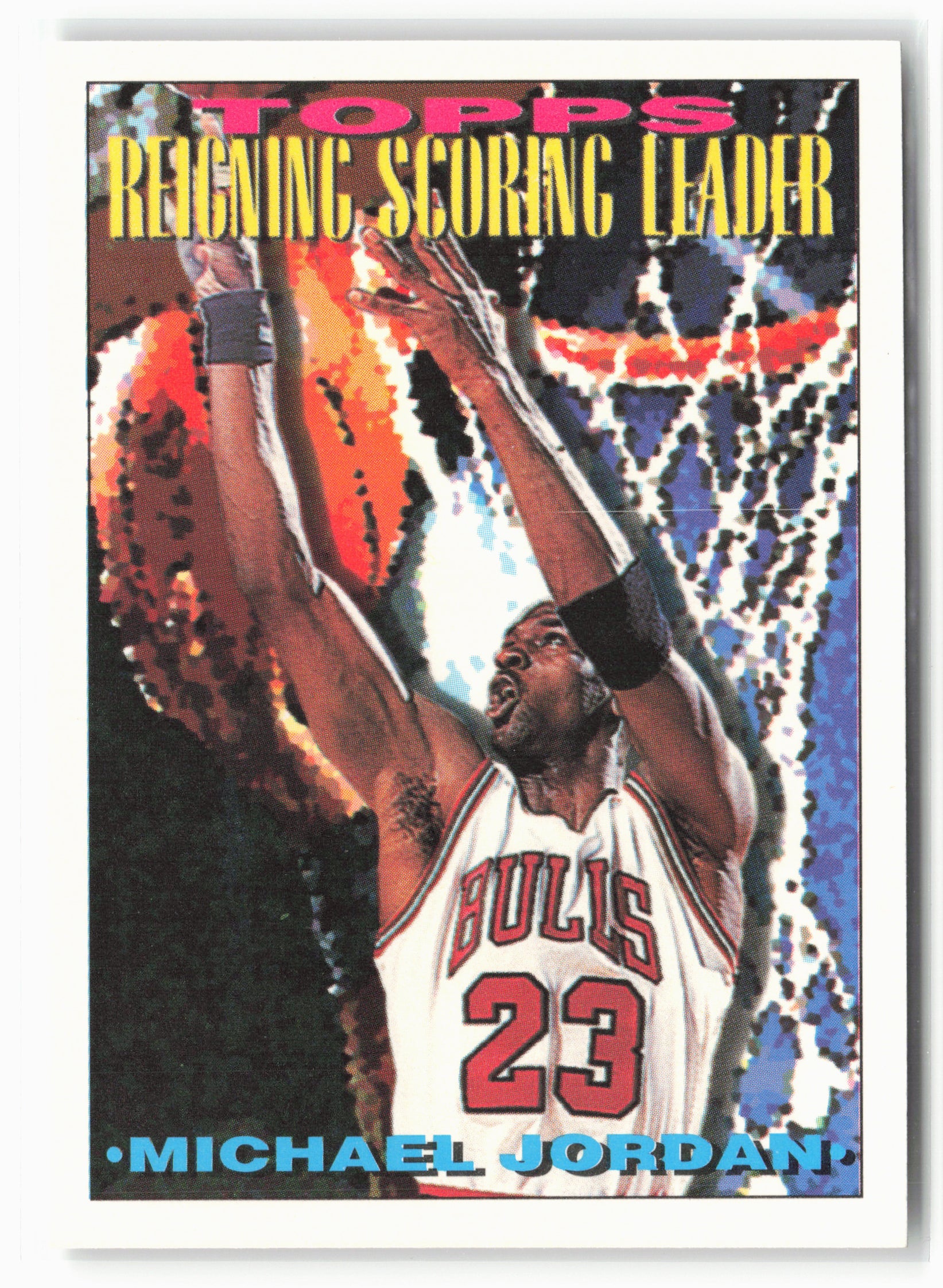 1993-94 Topps #384 Michael Jordan NM