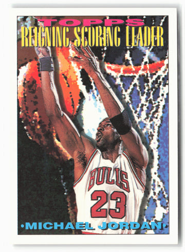 1993-94 Topps #384 Michael Jordan NM