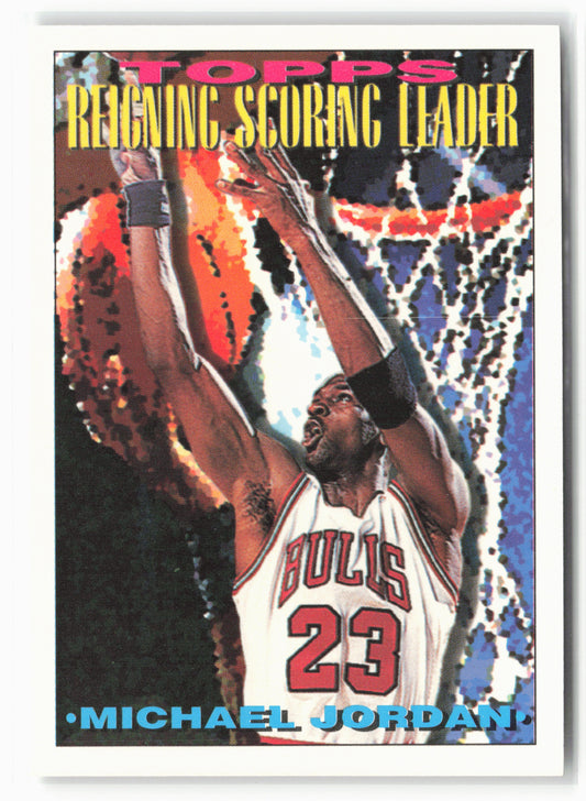 1993-94 Topps #384 Michael Jordan NM