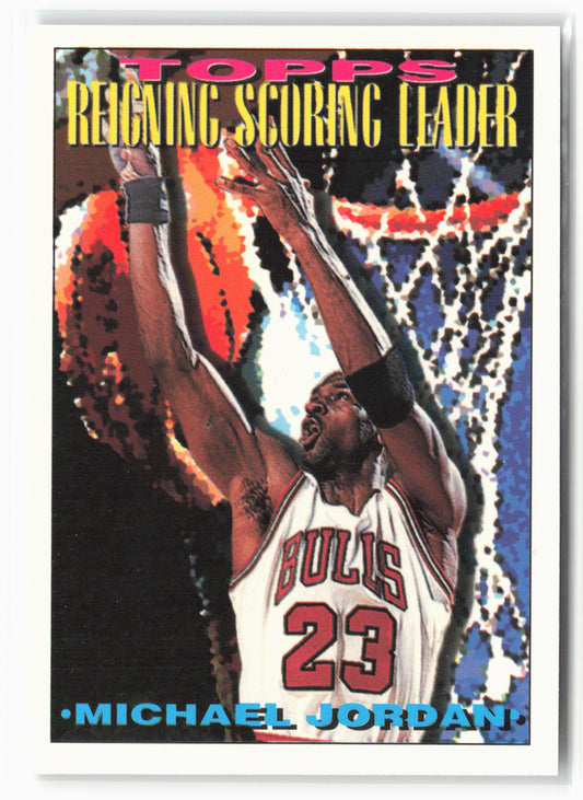 1993-94 Topps #384 Michael Jordan NM 1