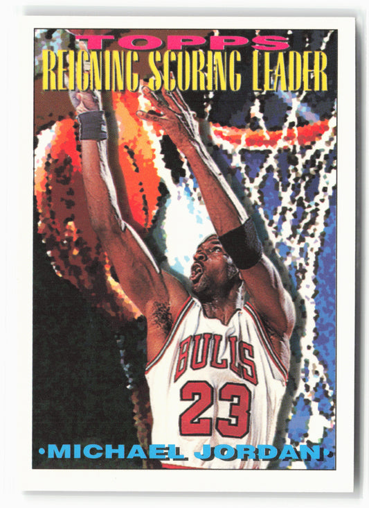 1993-94 Topps #384 Michael Jordan NM 2