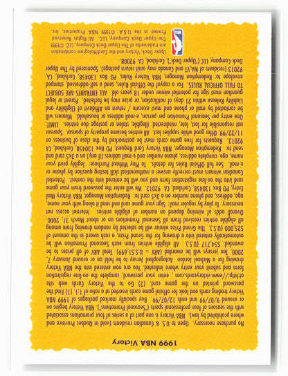 1999-00 Upper Deck Victory #NNO Michael Jordan