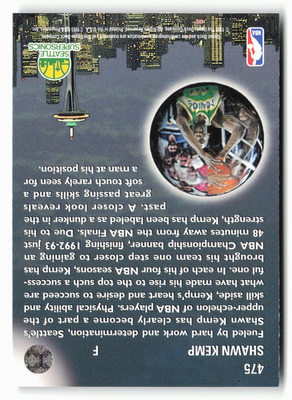 1993-94 Upper Deck #475 Shawn Kemp