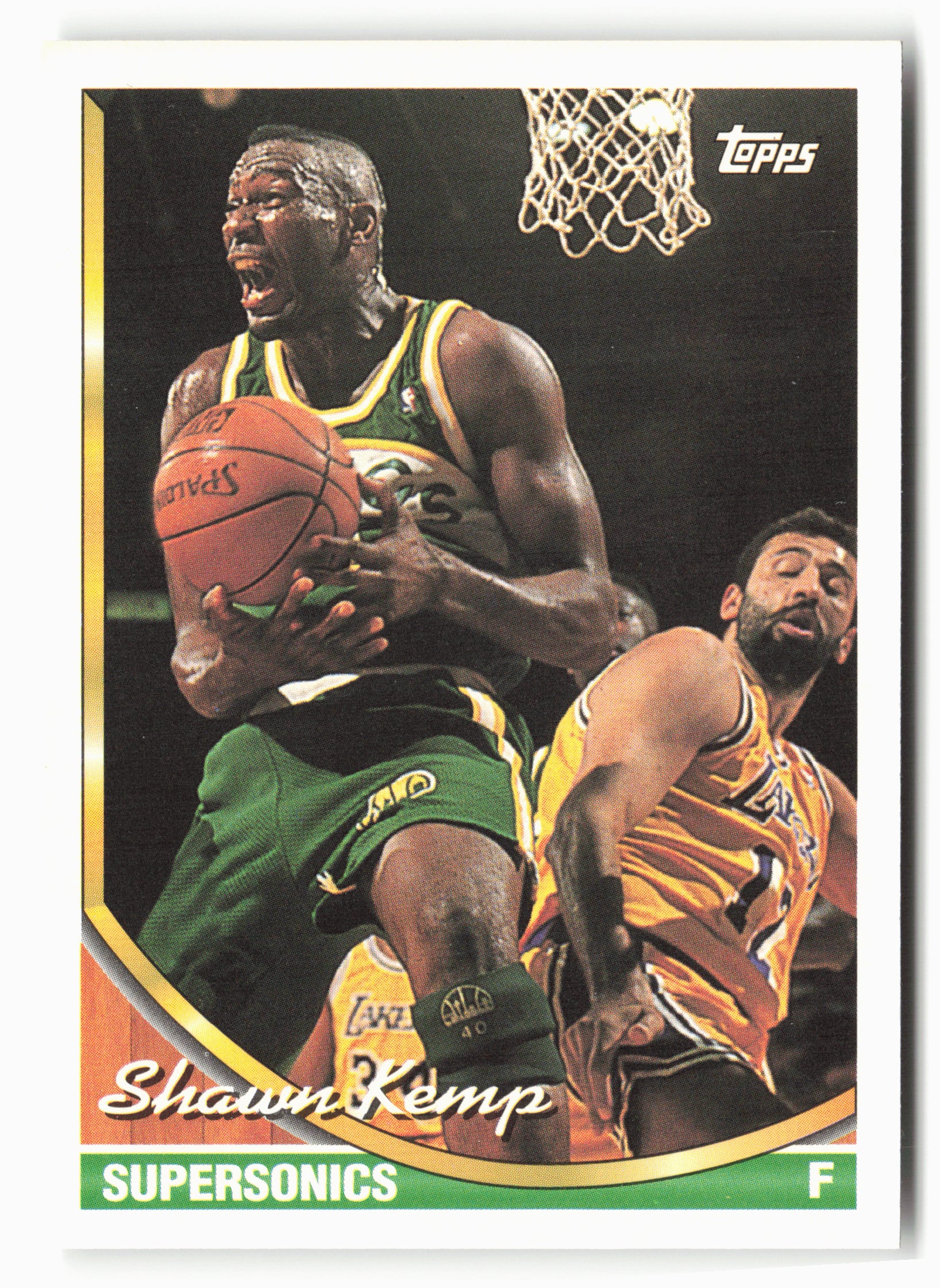 1993-94 Topps #296 Shawn Kemp