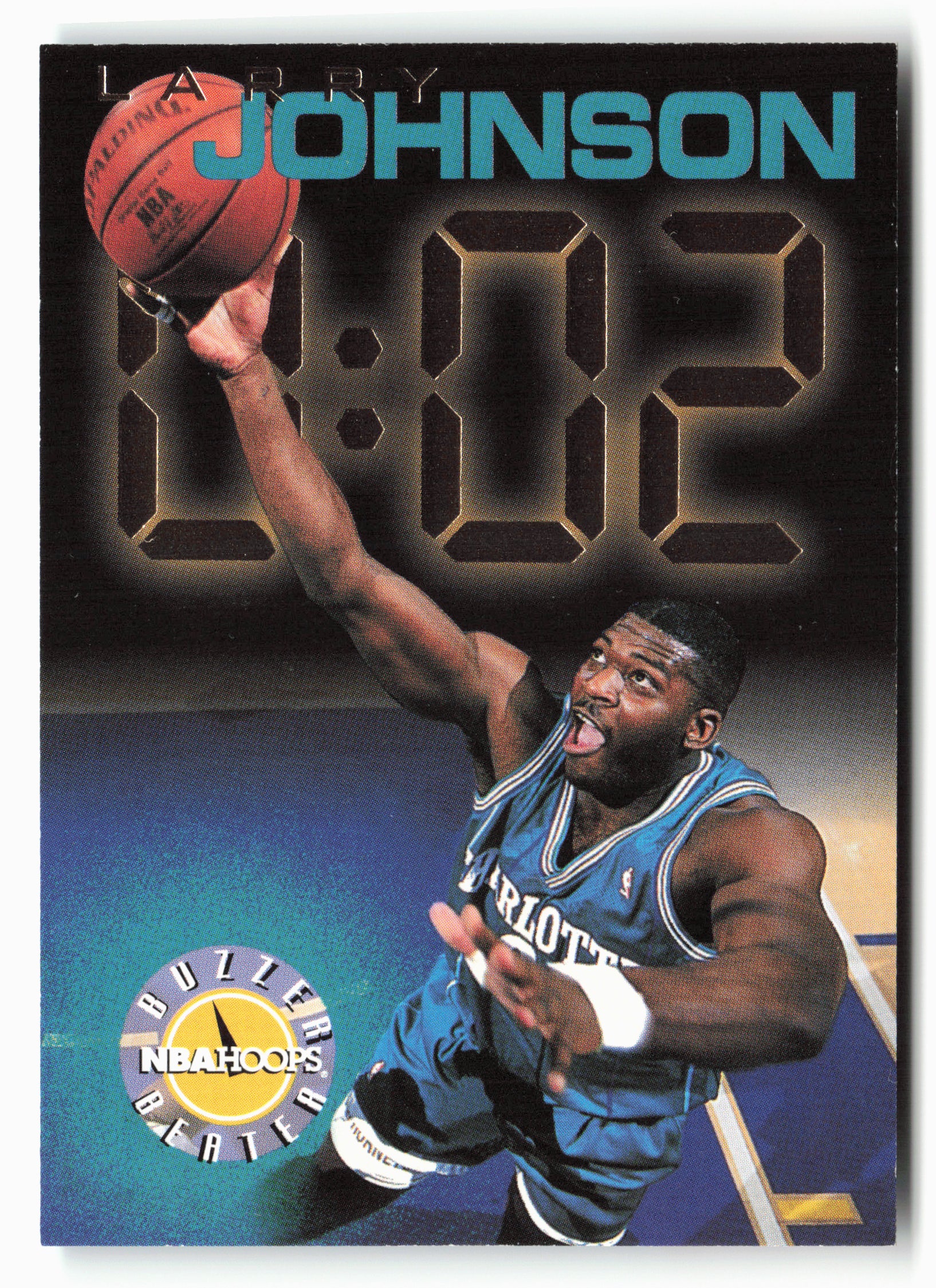 1995-96 Hoops #220 Larry Johnson
