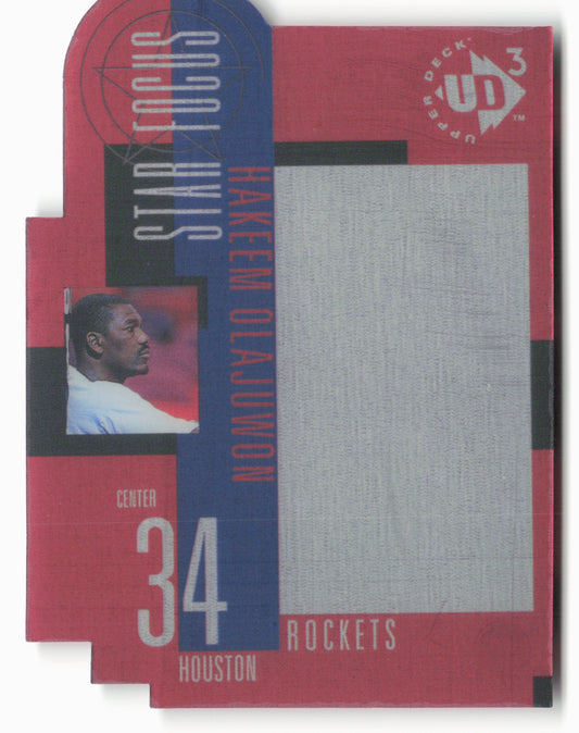 1996-97 Upper Deck UD3 #22 Hakeem Olajuwon