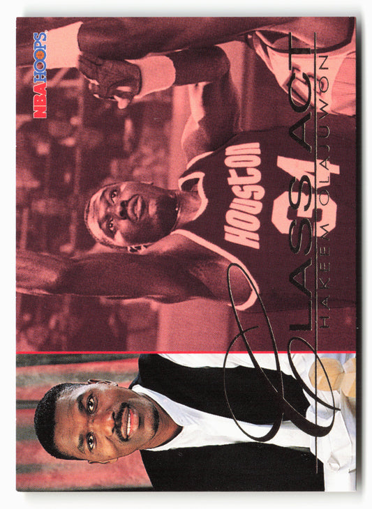 1995-96 Hoops #241 Hakeem Olajuwon