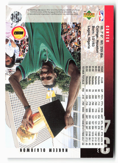1994-95 Upper Deck #233 Hakeem Olajuwon