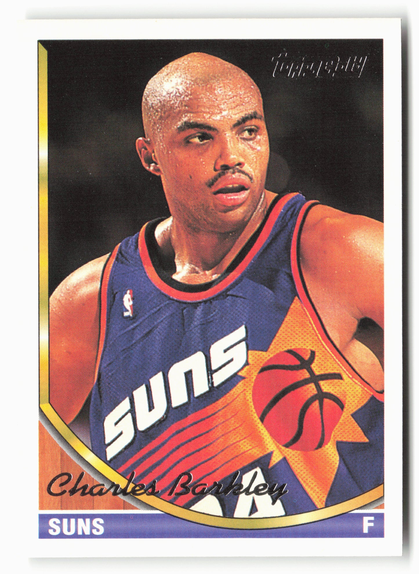 1993-94 Topps #373 Charles Barkley Gold