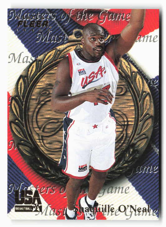 1996 Fleer USA #36 Shaquille O'Neal