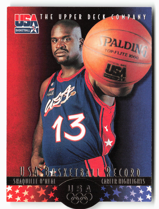 1996 Upper Deck USA #20 Shaquille O'Neal