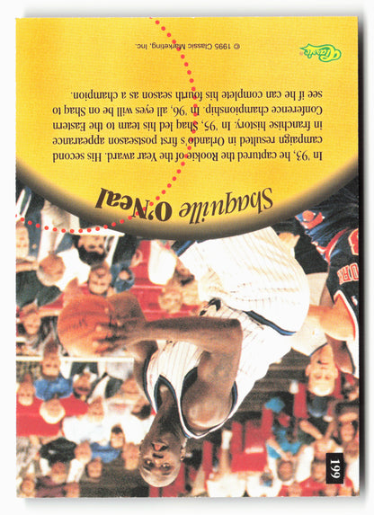 1995 Classic Five Sport #199 Shaquille O'Neal