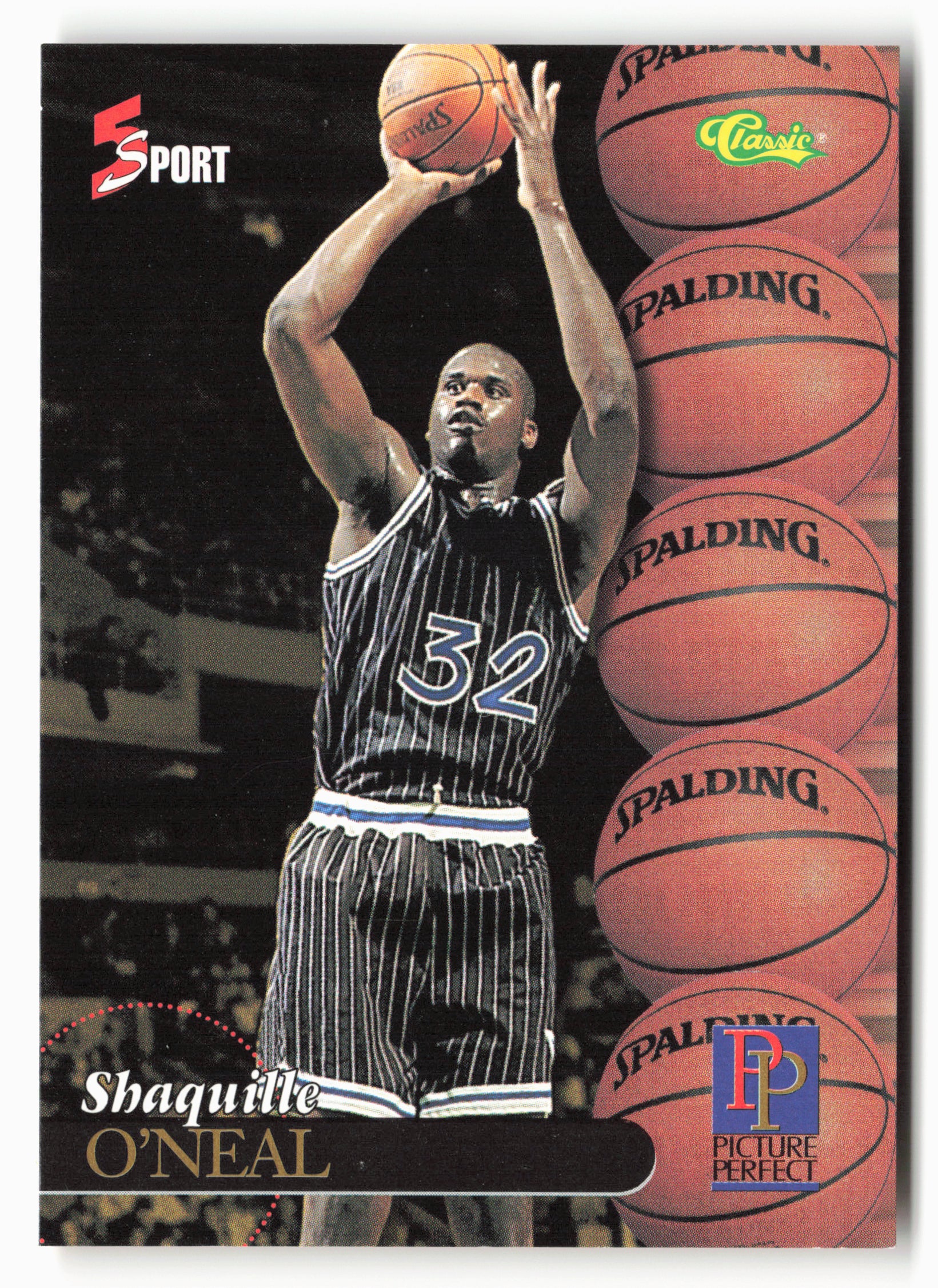 1995 Classic Five Sport #199 Shaquille O'Neal
