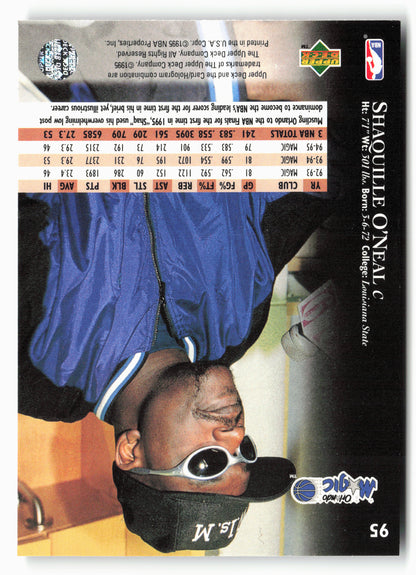 1995-96 Upper Deck #95 Shaquille O'Neal