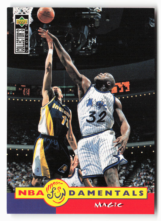 1996-97 Collector's Choice #184 Shaquille O'Neal