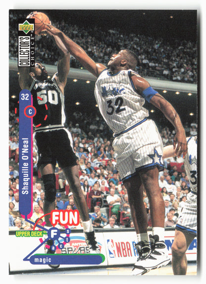 1995-96 Collector's Choice #184 Shaquille O'Neal