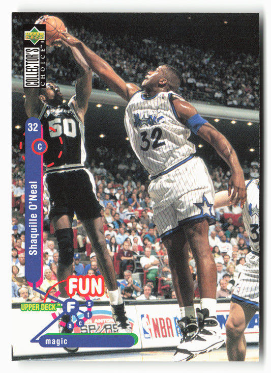 1995-96 Collector's Choice #184 Shaquille O'Neal