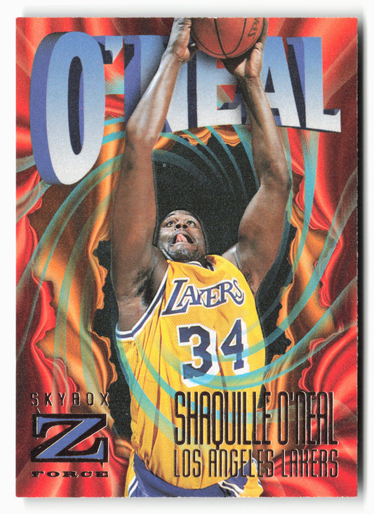 1996-97 SkyBox Z-Force #114 Shaquille O'Neal