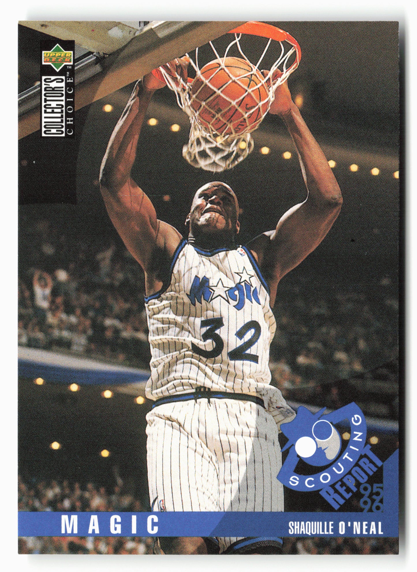 1995-96 Collector's Choice #339 Shaquille O'Neal