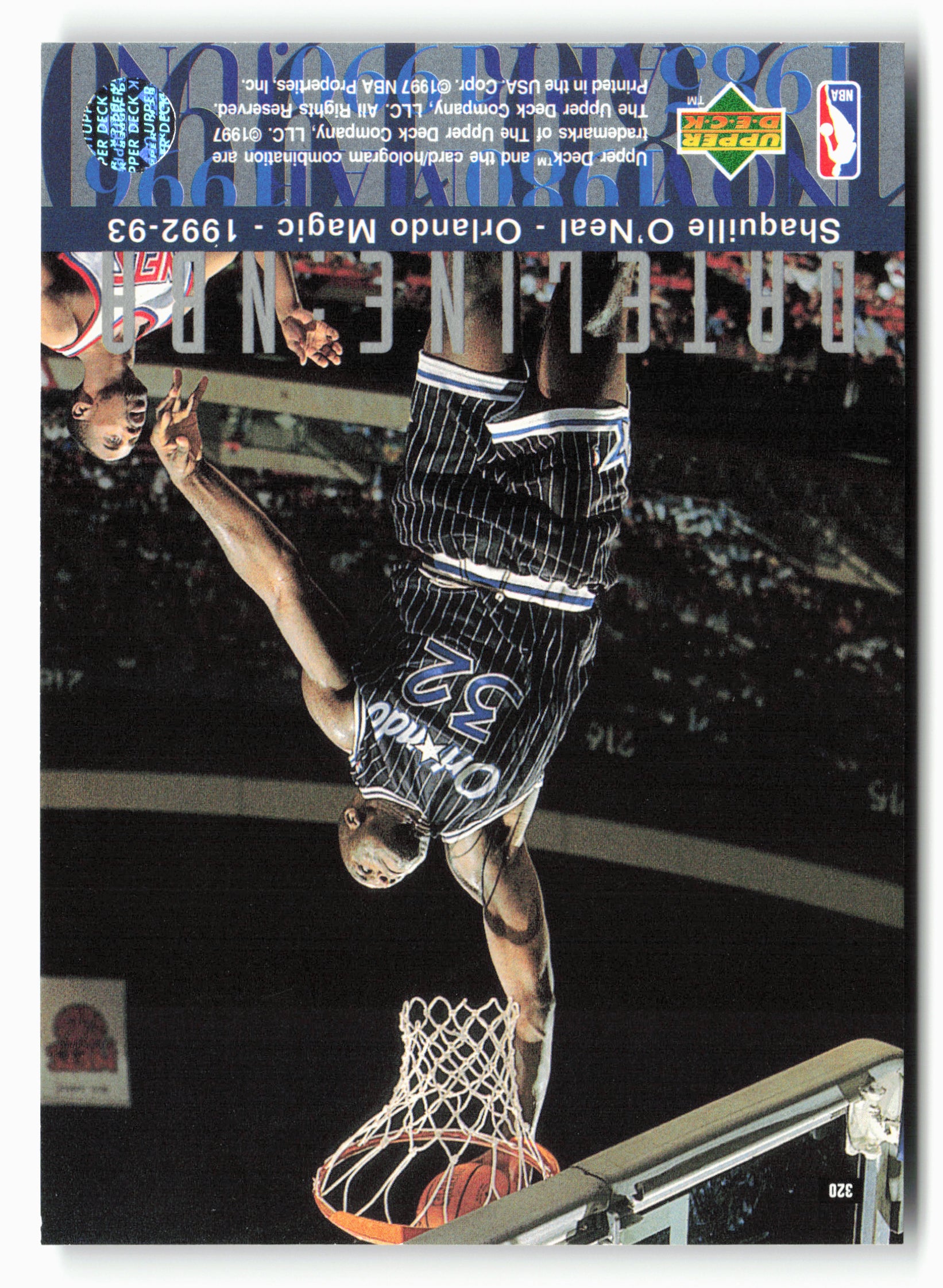 1996-97 Upper Deck #320 Shaquille O'Neal
