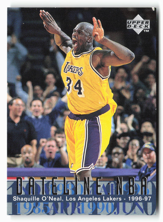 1996-97 Upper Deck #320 Shaquille O'Neal
