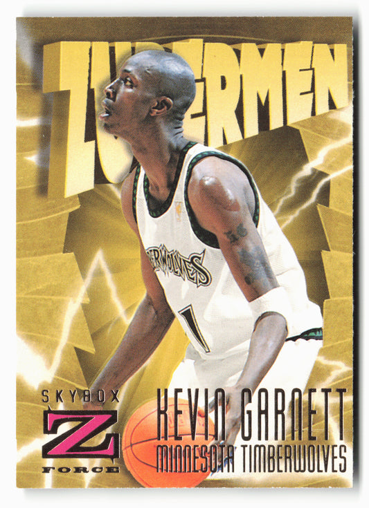 1996-97 SkyBox Z-Force #173 Kevin Garnett
