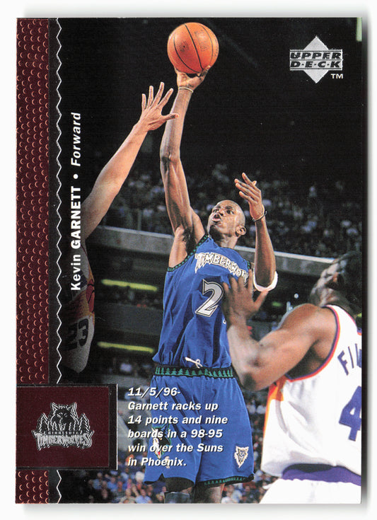 1996-97 Upper Deck #251 Kevin Garnett
