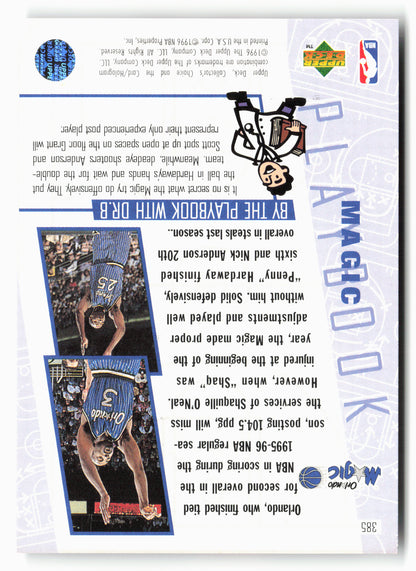 1996-97 Collector's Choice #385 Magic Playbook