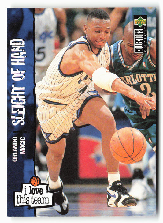 1995-96 Collector's Choice #384 Anfernee Hardaway