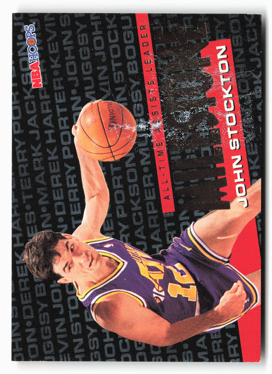 1995-96 Hoops #215 John Stockton