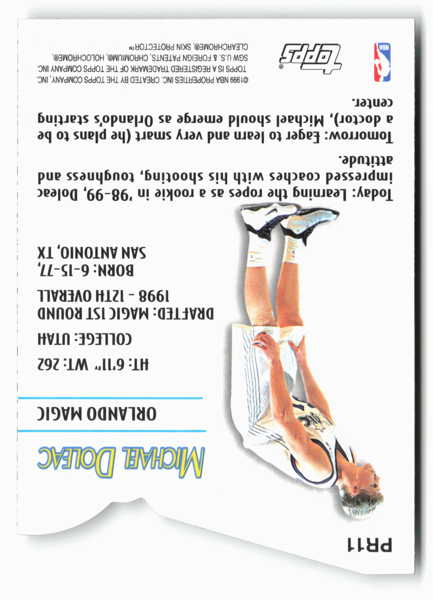 1999-00 Topps #PR11 Michael Doleac Prodigy