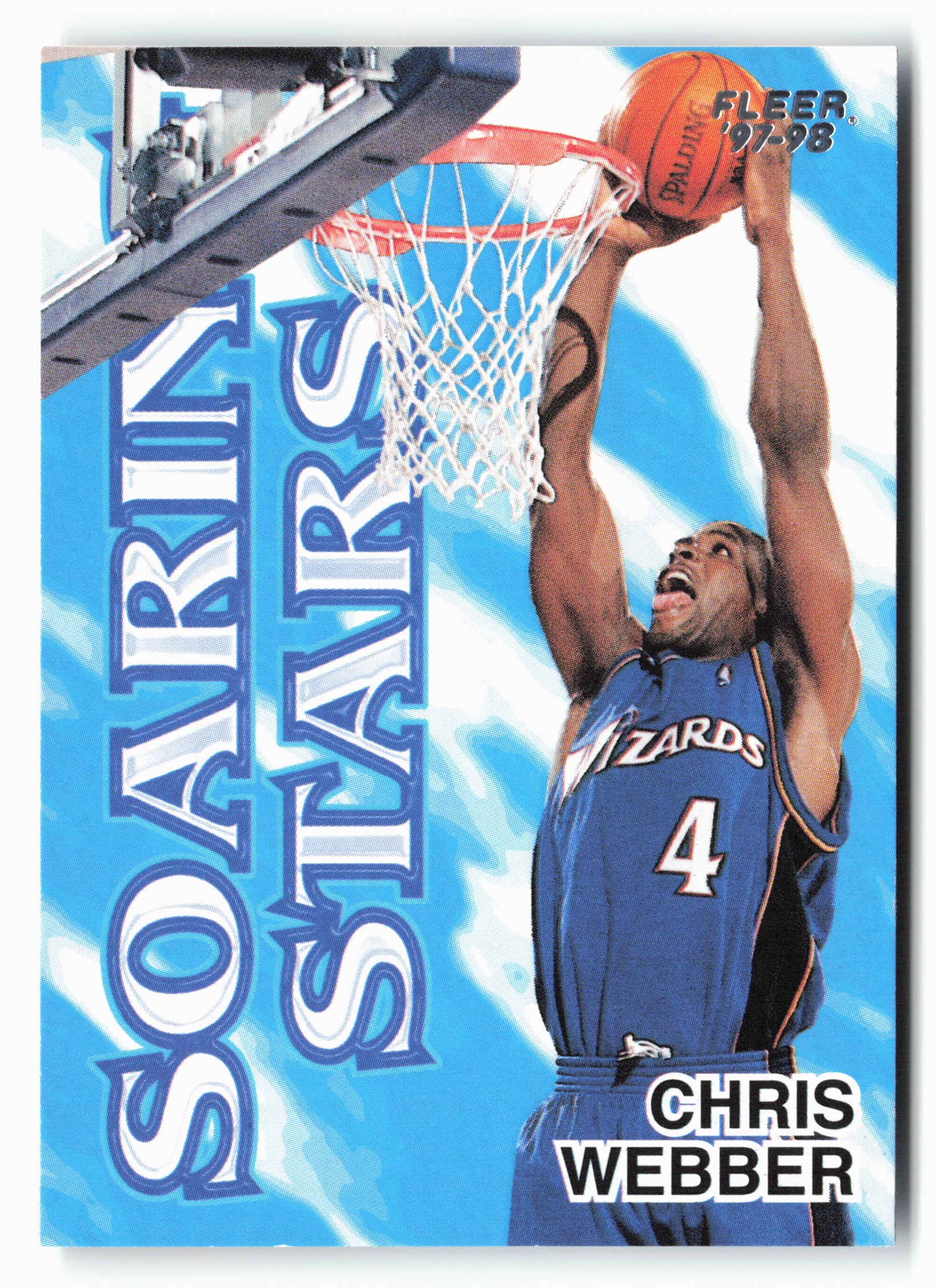 1997-98 Fleer #20SS Chris Webber Soaring Stars
