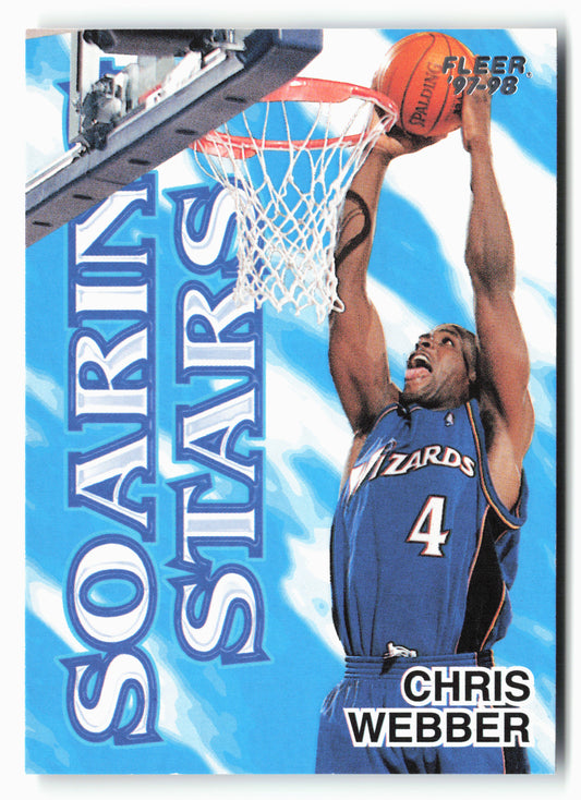 1997-98 Fleer #20SS Chris Webber Soaring Stars