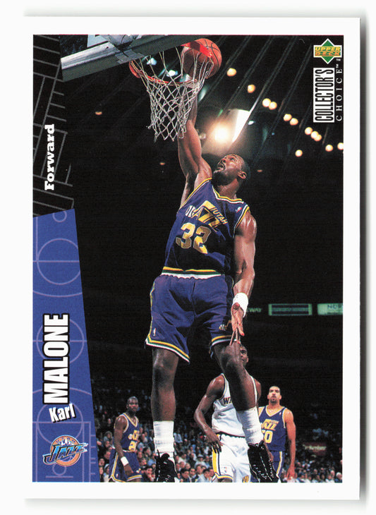 1996-97 Collector's Choice German #155 Karl Malone