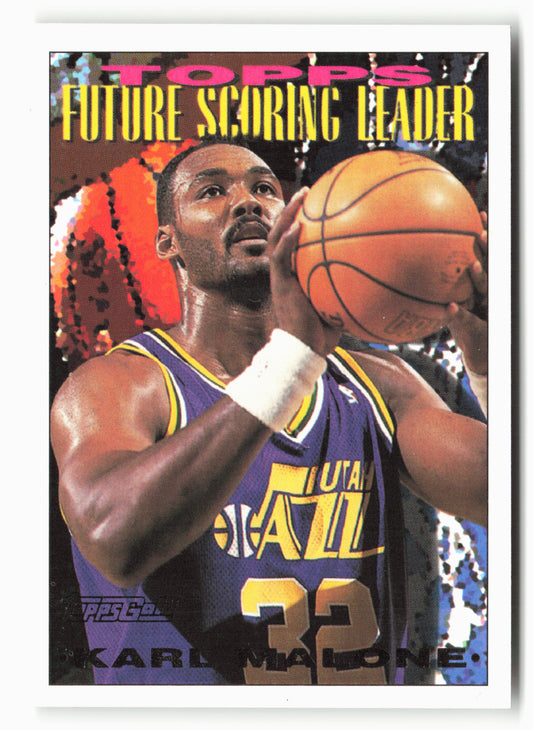 1993-94 Topps #389 Karl Malone Gold