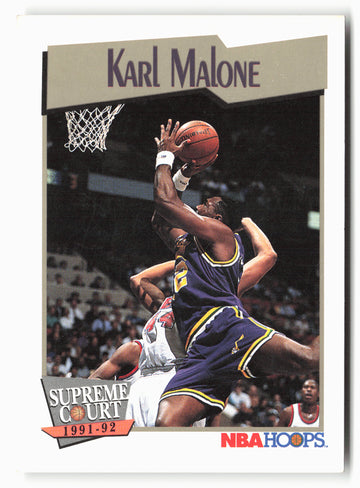 
1991-92 Hoops #499 Karl Malone