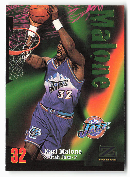1997-98 SkyBox Z-Force #32 Karl Malone