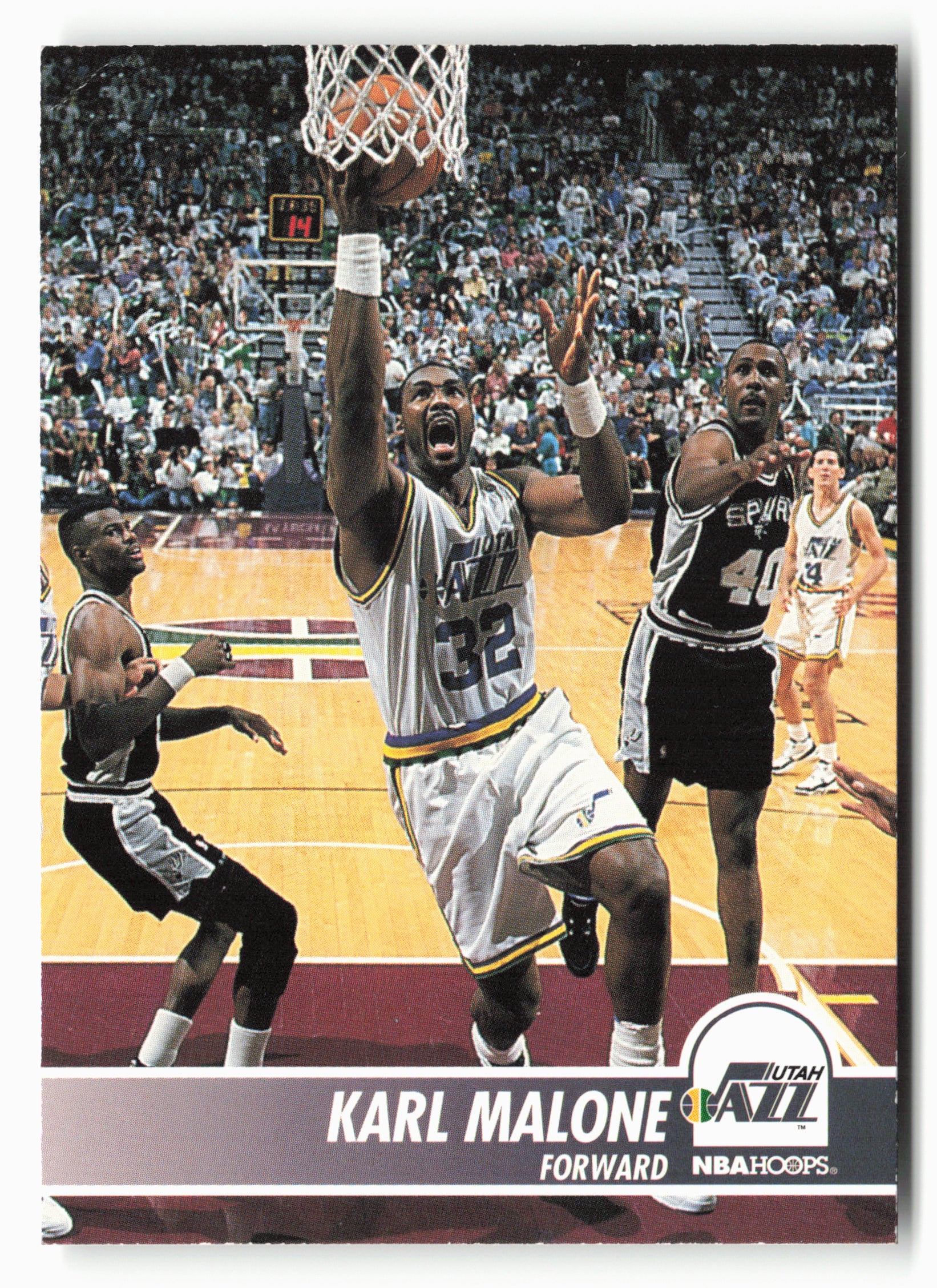 1994-95 Hoops #211 Karl Malone