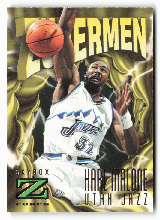 1996-97 SkyBox Z-Force #182 Karl Malone