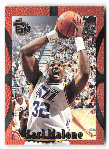 1994-95 Topps Embossed #96 Karl Malone