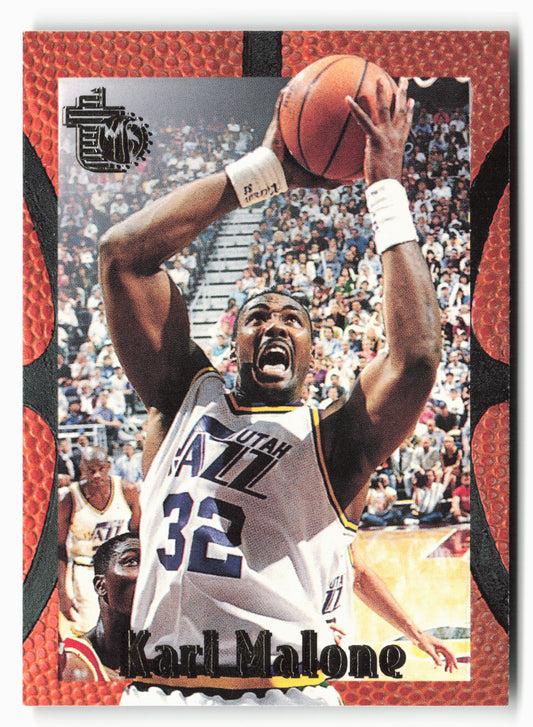 1994-95 Topps Embossed #96 Karl Malone