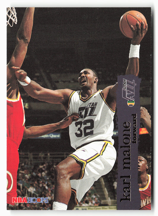 1995-96 Hoops #160 Karl Malone