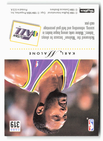 1993-94 SkyBox Premium #319 Karl Malone