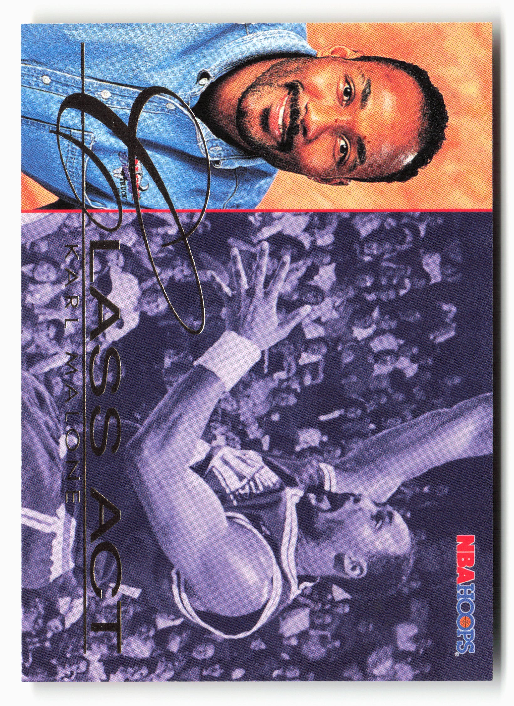 1995-96 Hoops #240 Karl Malone