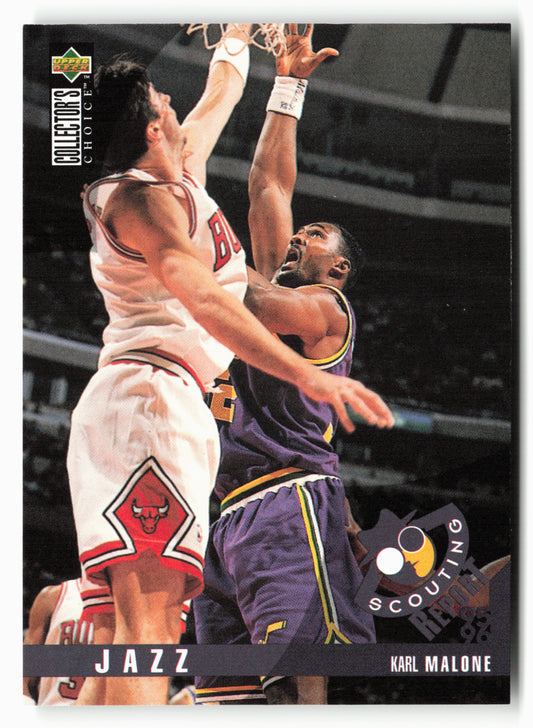 1995-96 Collector's Choice #347 Karl Malone