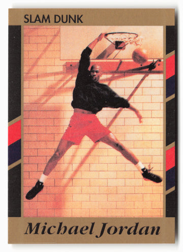 1990-91 Slam Dunk Michael Jordan "Best of the Best" #10 Michael Jordan