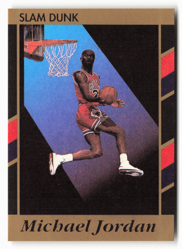 1990-91 Slam Dunk Michael Jordan "Best of the Best" #8 Michael Jordan