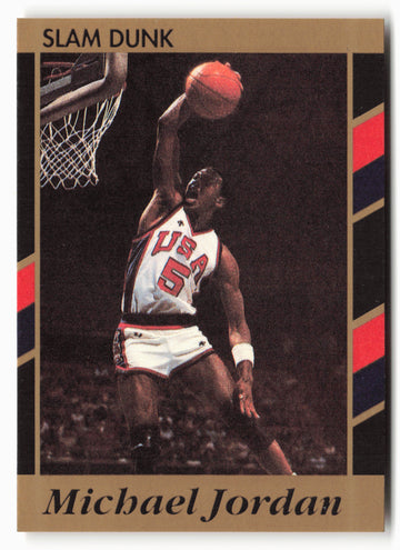 1990-91 Slam Dunk Michael Jordan "Best of the Best"#3 Michael Jordan