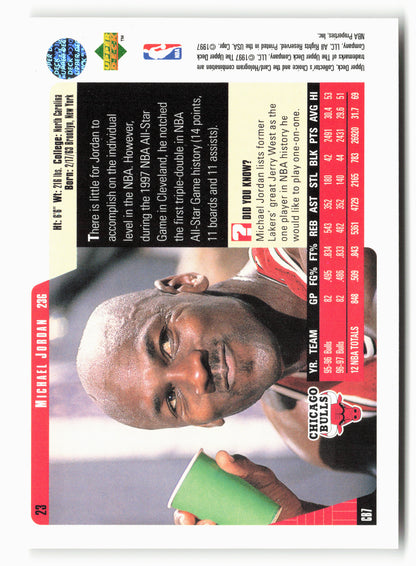 1997-98 Collector's Choice #23 Michael Jordan