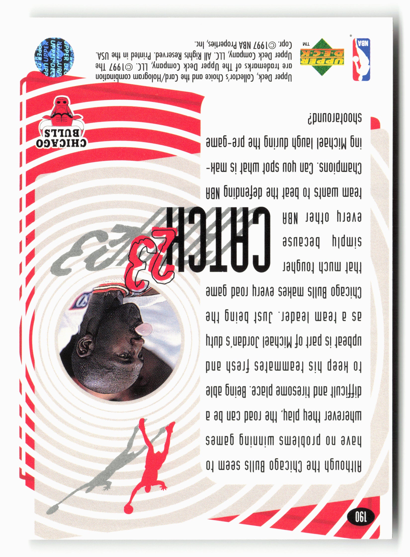 1997-98 Collector's Choice #190 Michael Jordan